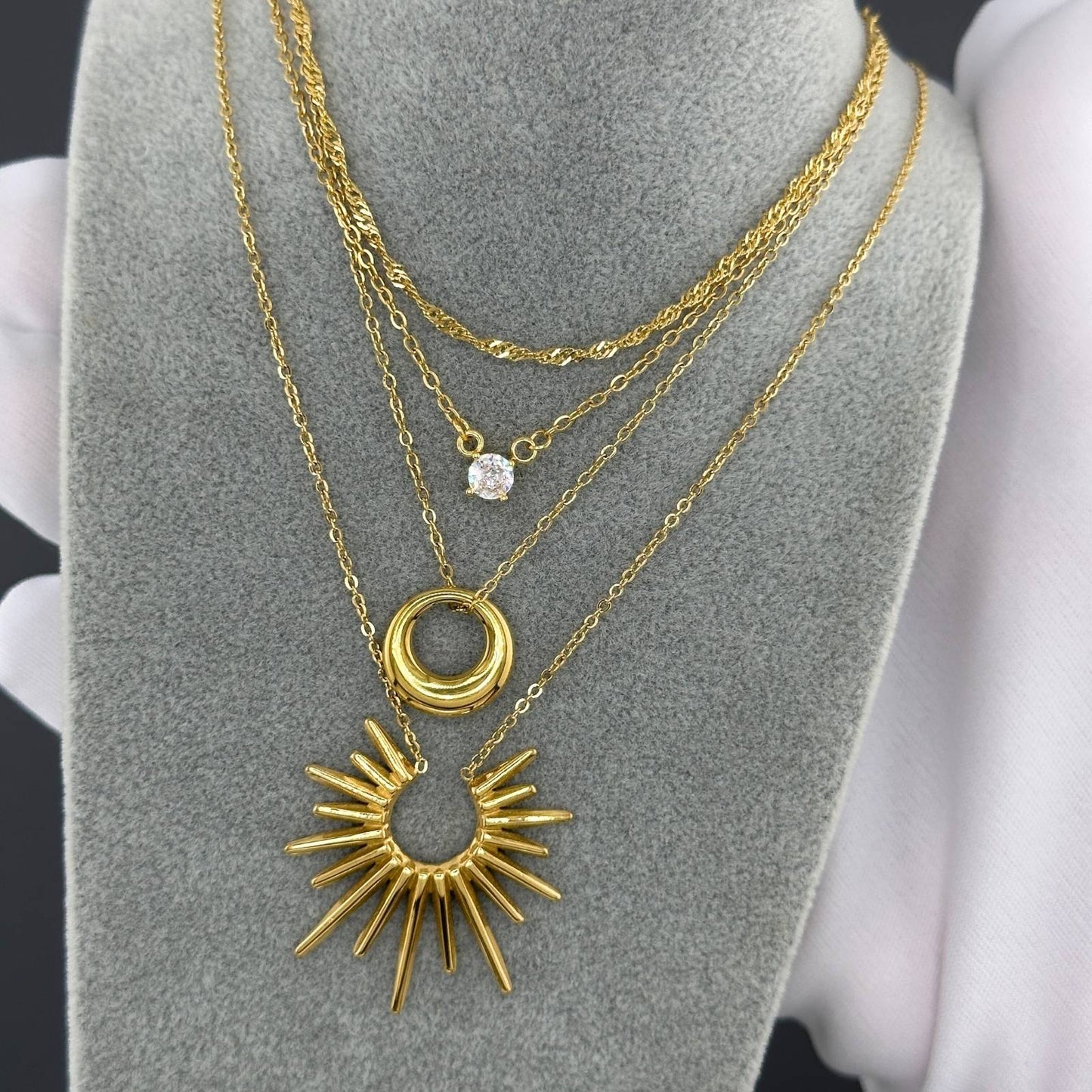 Golden Radiance Necklace