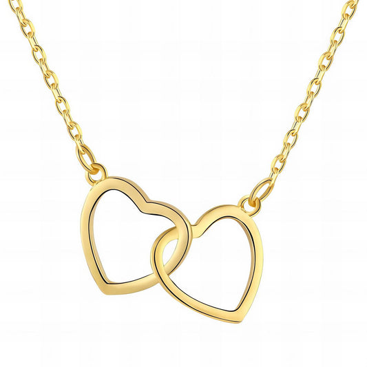 Double Heart Necklace