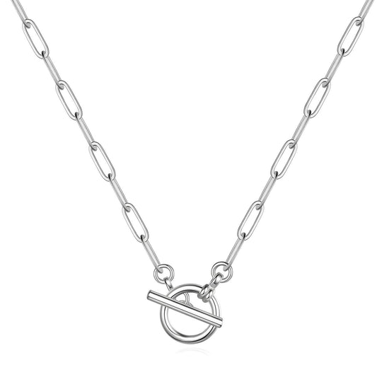 Sleek Toggle Chain Necklace