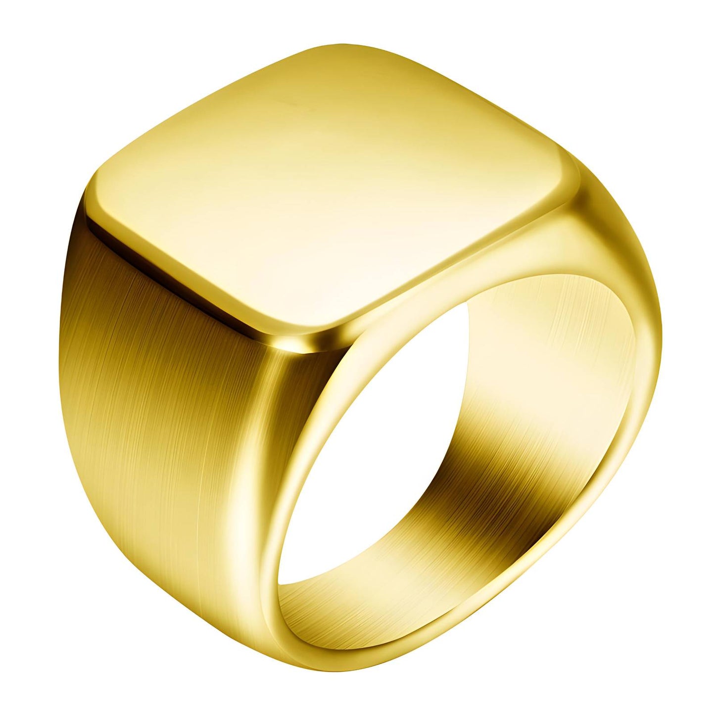 Bold Square Signet Ring