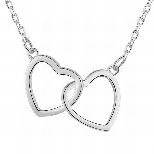 Intertwined Hearts Necklace