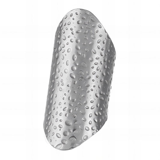 Textured Silver Shield Ring