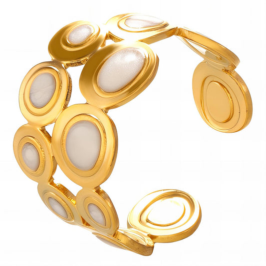 Gold and Pearl Statement Ring